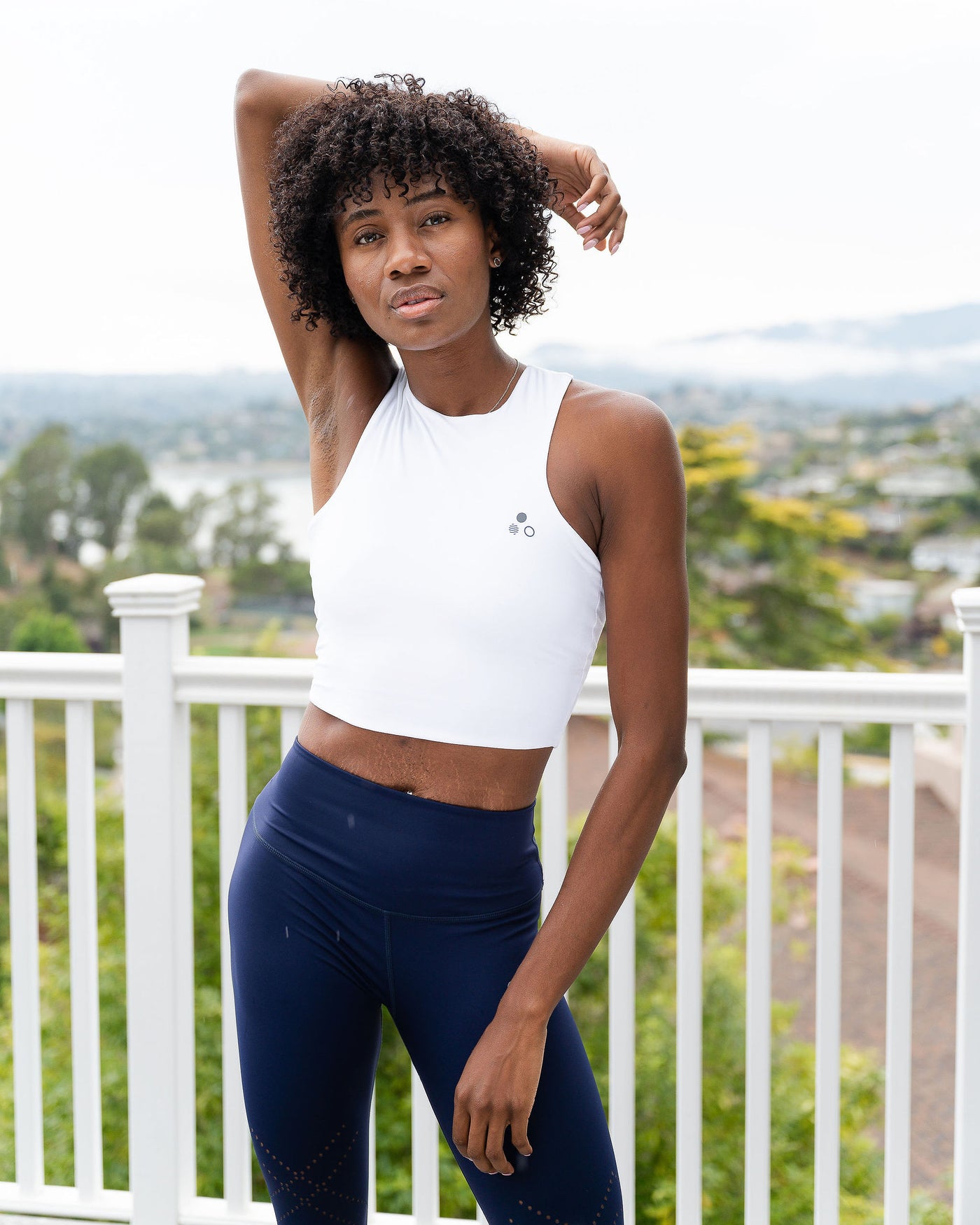 Zola Elevated Crop Rip Tank - Zola