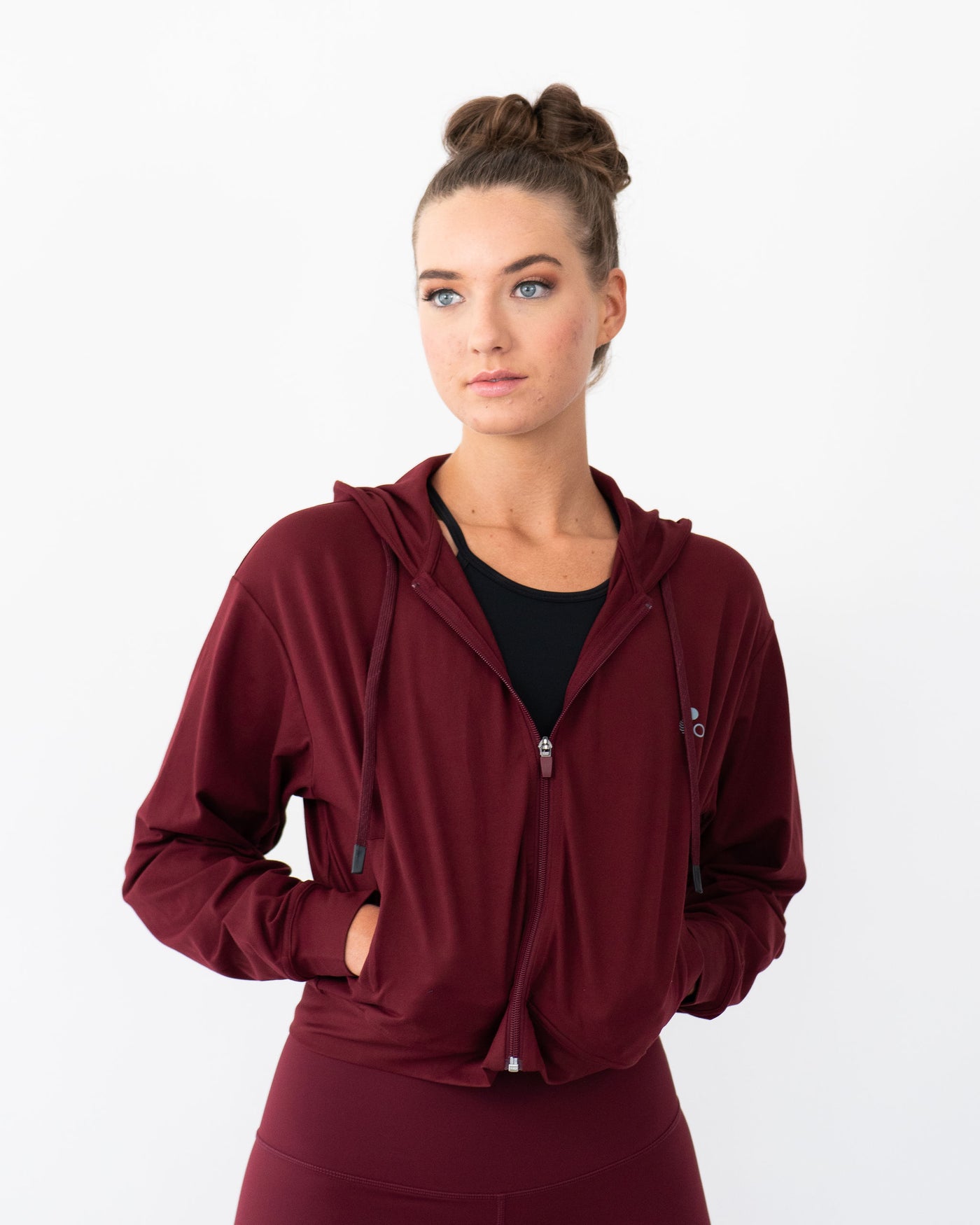 Zola Vivid Crop Hoodie - Zola