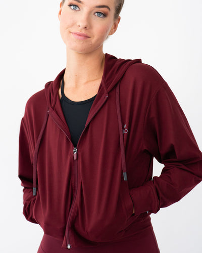 Zola Vivid Crop Hoodie - Zola