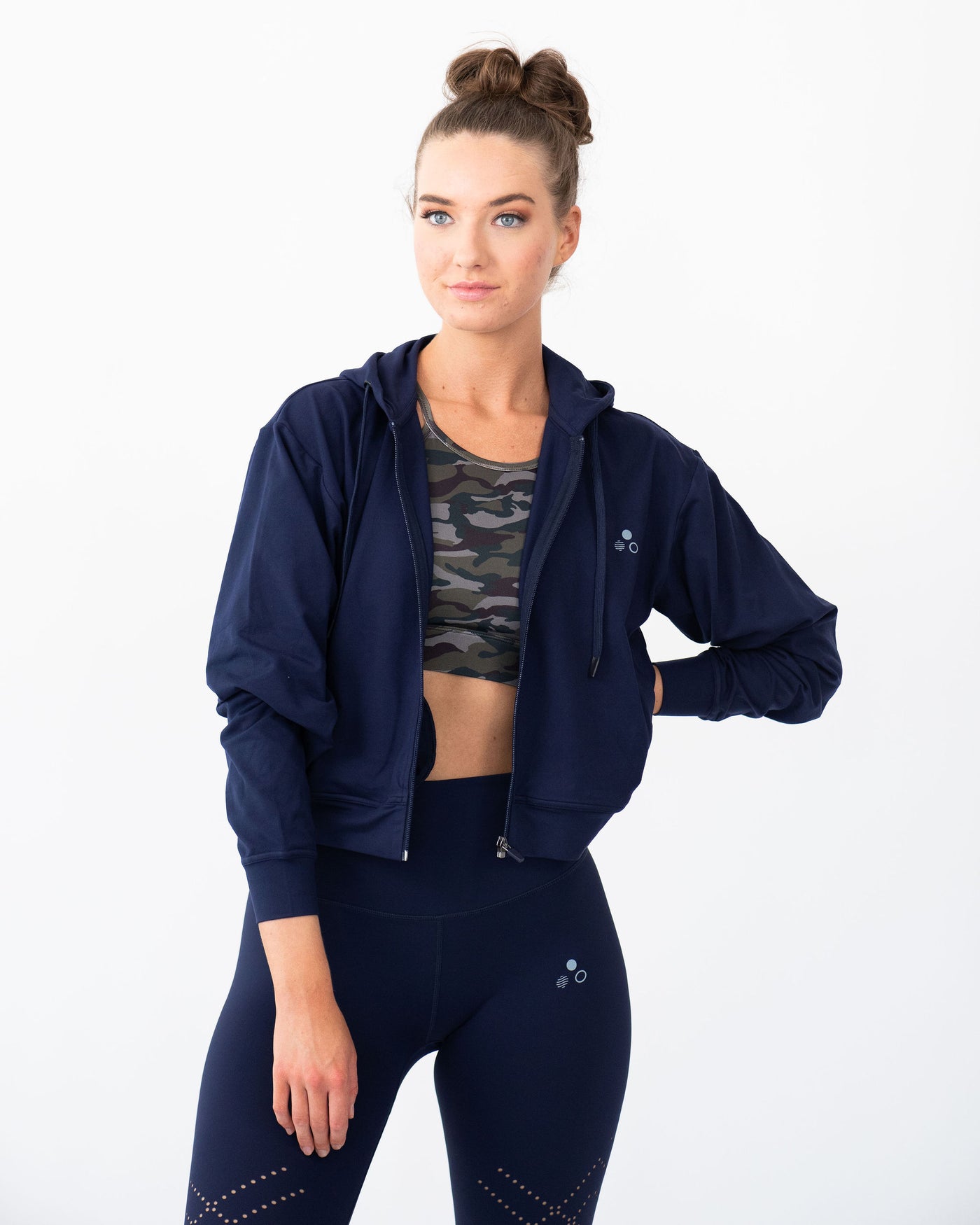 Zola Vivid Crop Hoodie - Zola