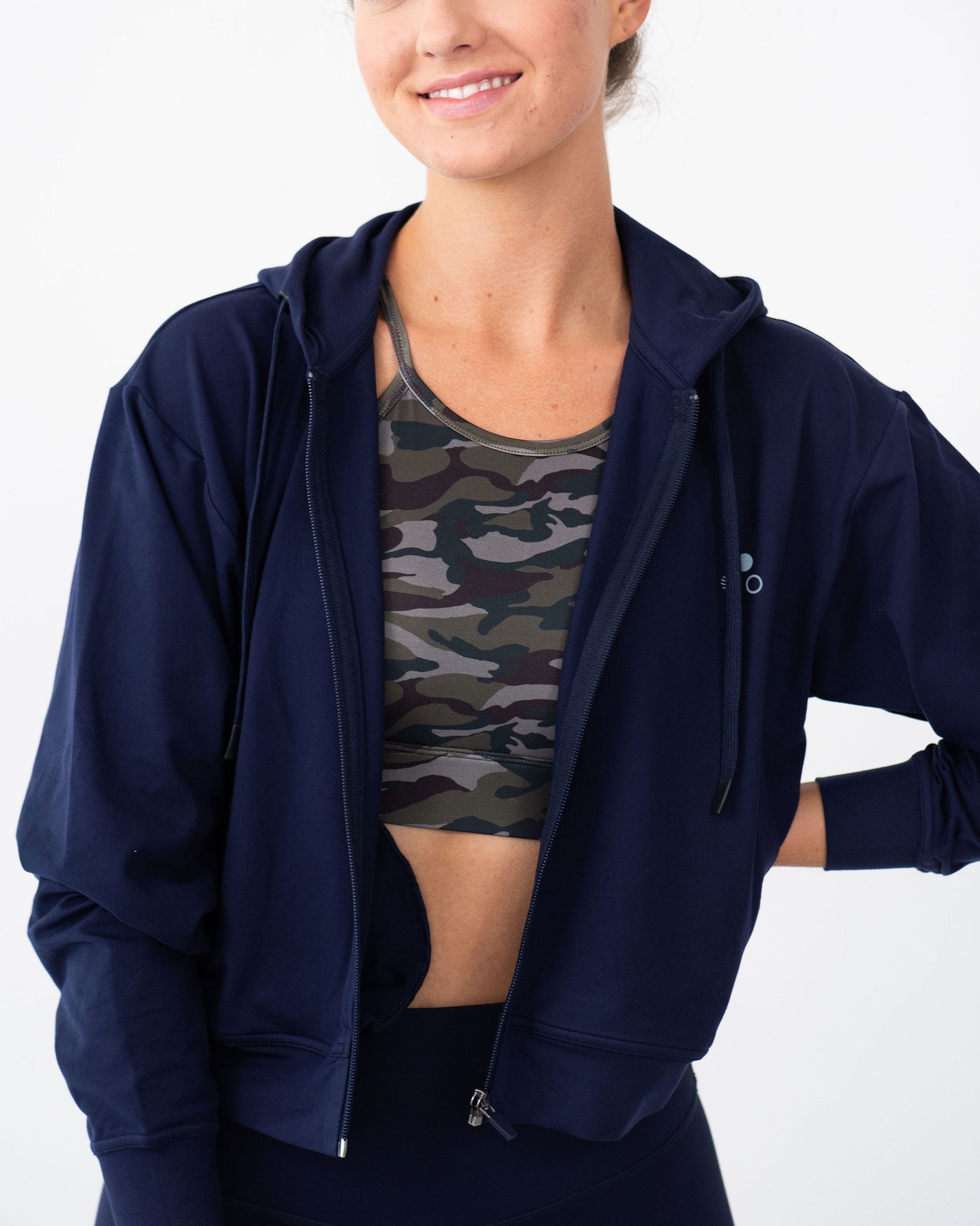 Zola Vivid Crop Hoodie - Zola