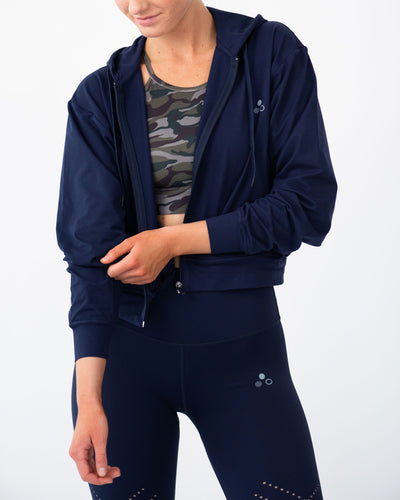 Zola Vivid Crop Hoodie - Zola