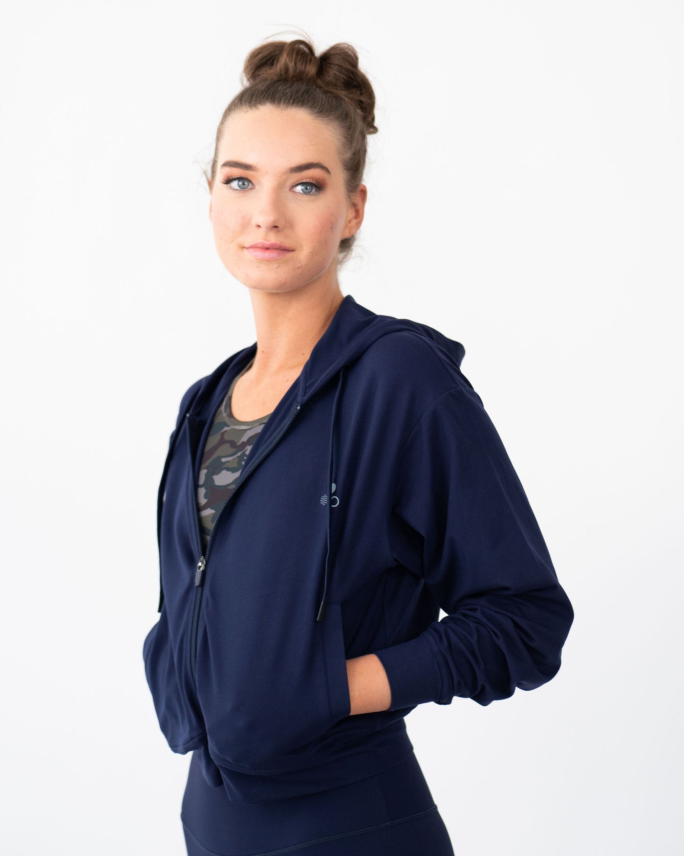 Zola Vivid Crop Hoodie - Zola