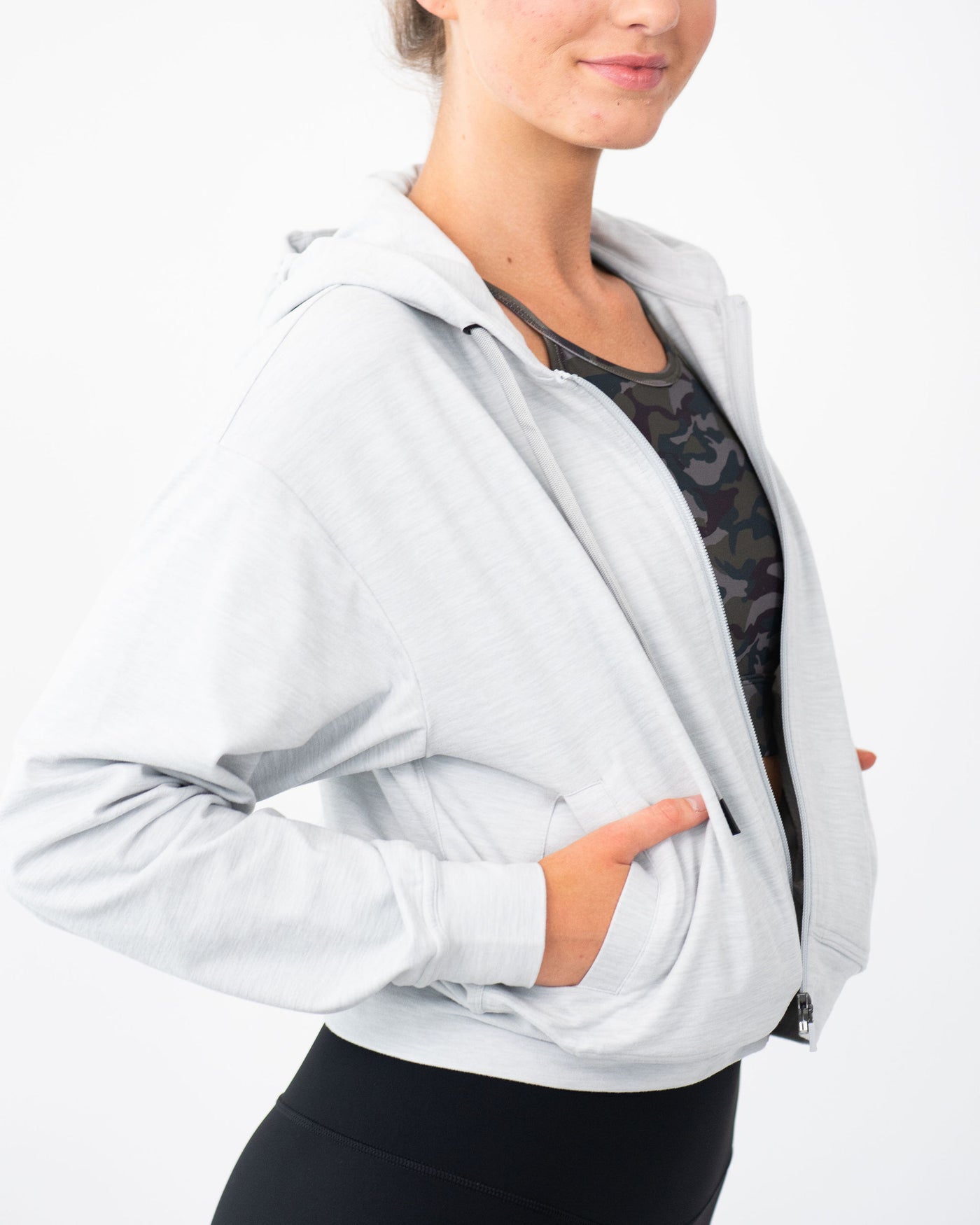 Zola Vivid Crop Hoodie - Zola